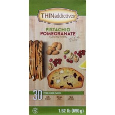Canada THINaddictives Healthy Chip Cookies   (pomegranate, pistachio and almond)